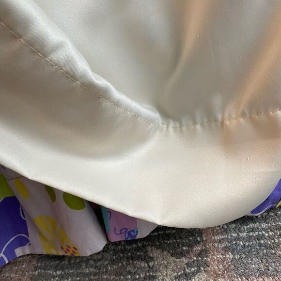 Simple Adorable Girls Pastel Home Sweet Home House design Curtain Set - Picture 7 of 10